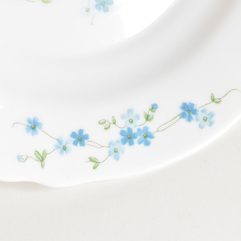 Vintage Deep Plate Arcopal Myosotis (Forget-Me-Not) A