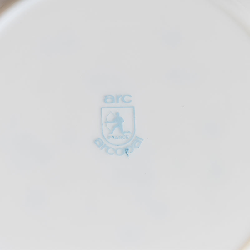 Vintage Deep Plate Arcopal Myosotis (Forget-Me-Not) A