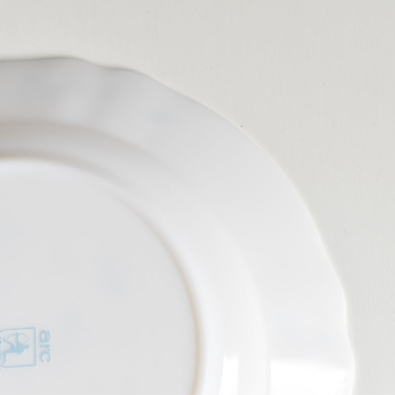Vintage Deep Plate Arcopal Myosotis (Forget-Me-Not) A