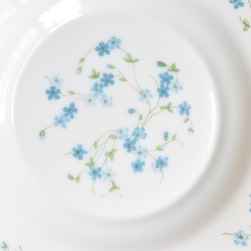 Vintage Deep Plate Arcopal Myosotis (Forget-Me-Not) A