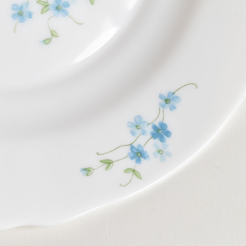 Vintage Deep Plate Arcopal Myosotis (Forget-Me-Not) B