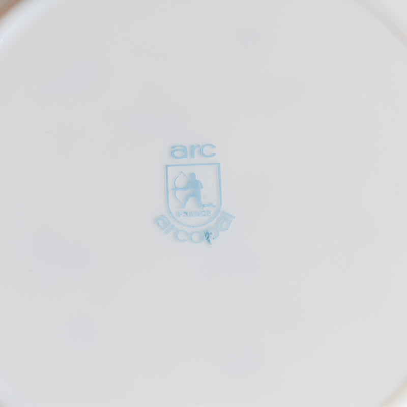 Vintage Deep Plate Arcopal Myosotis (Forget-Me-Not) B