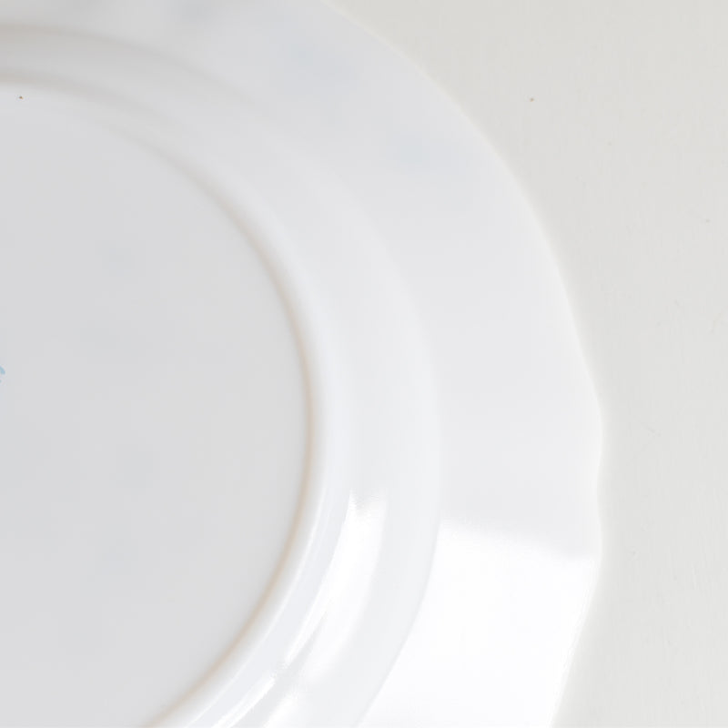 Vintage Deep Plate Arcopal Myosotis (Forget-Me-Not) B