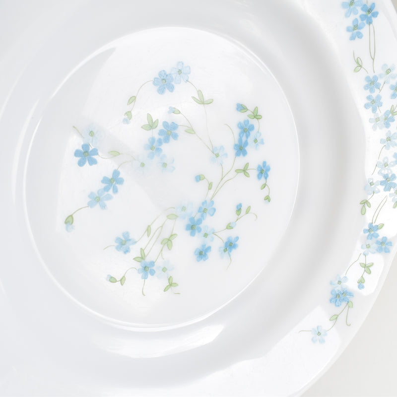 Vintage Deep Plate Arcopal Myosotis (Forget-Me-Not) B