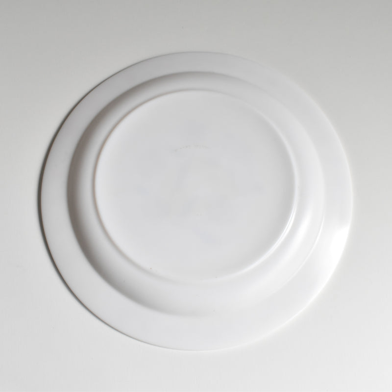 Vintage Plate Arcopal Fleur Orange (Orange Flower) B