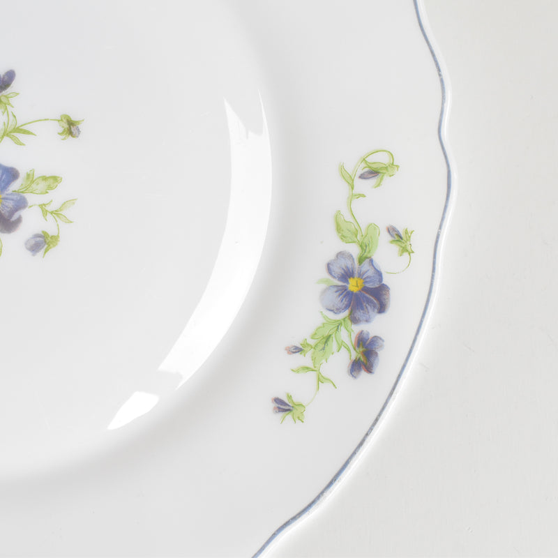 Vintage Large Plate - Arcopal Violettes