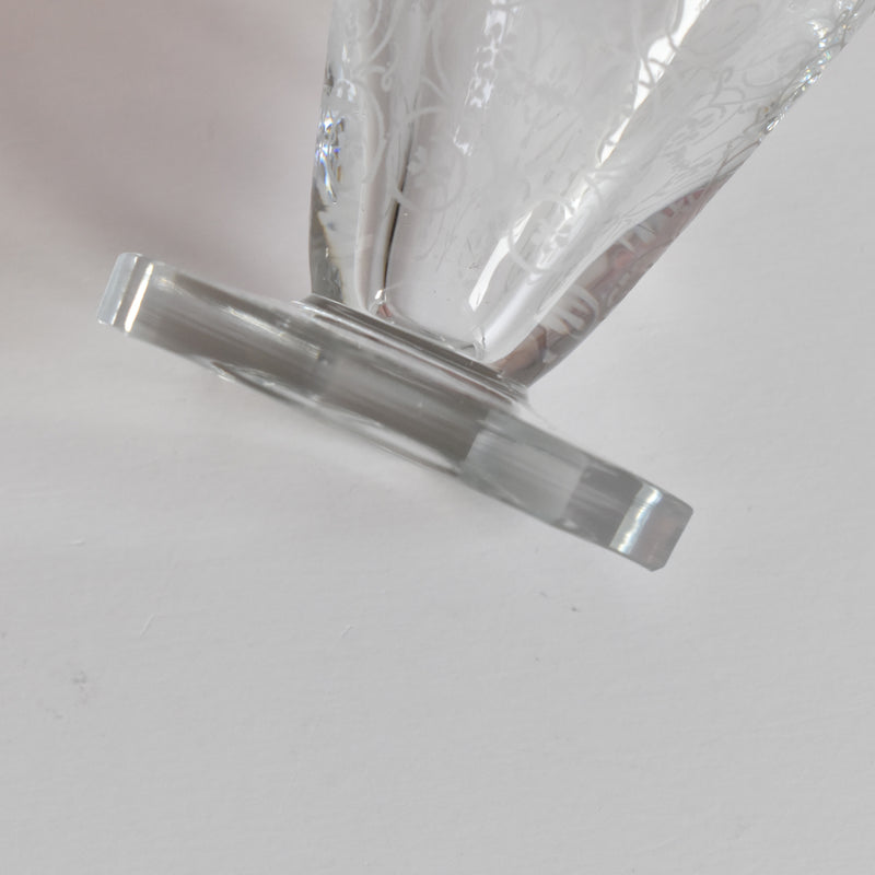 ヴィンテージクリスタルガラス ワイングラス