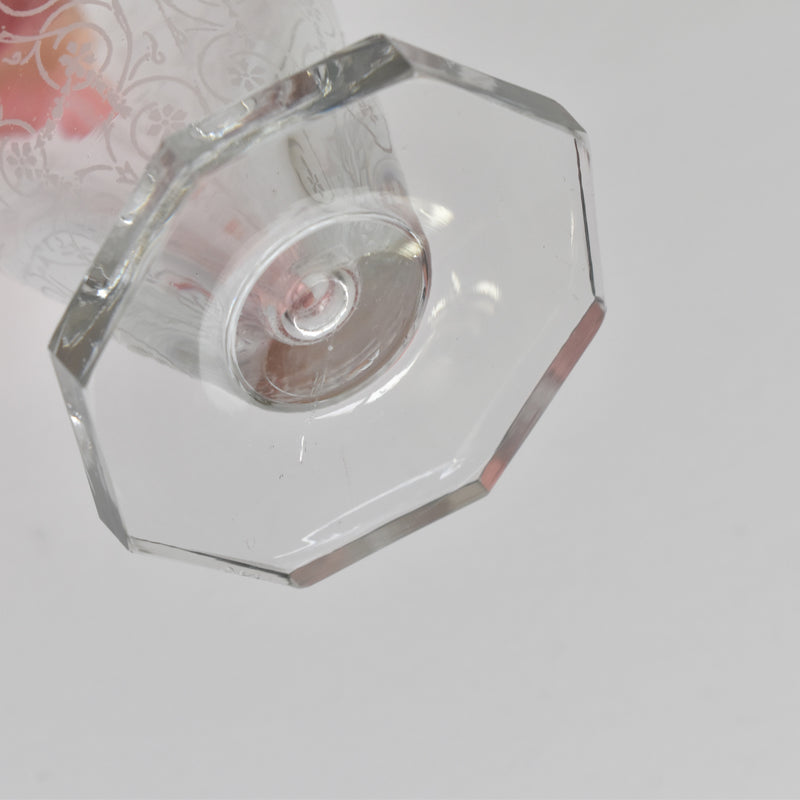 ヴィンテージクリスタルガラス ワイングラス