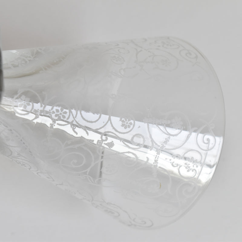 ヴィンテージクリスタルガラス ワイングラス