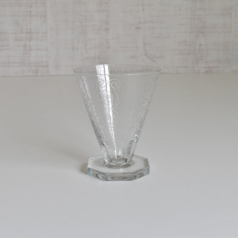 ヴィンテージクリスタルガラス ワイングラス