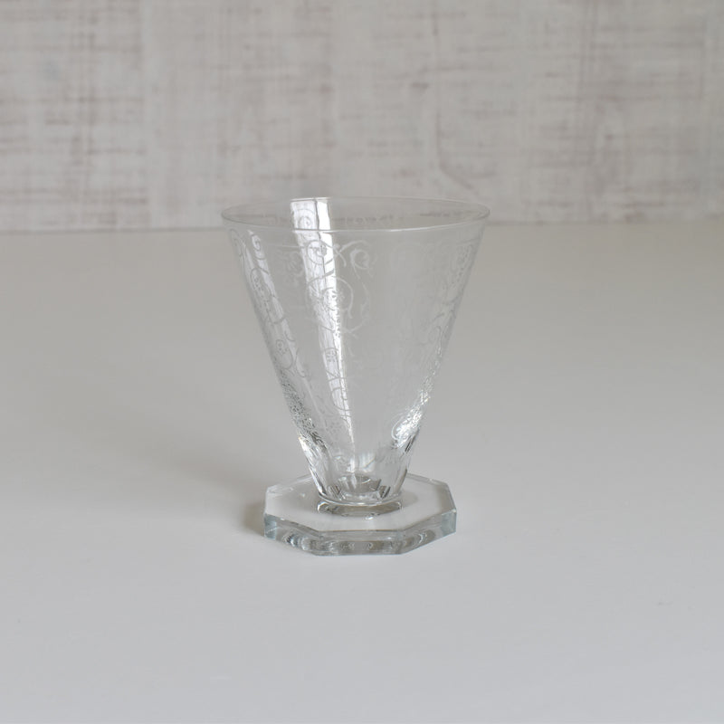 ヴィンテージクリスタルガラス ワイングラス