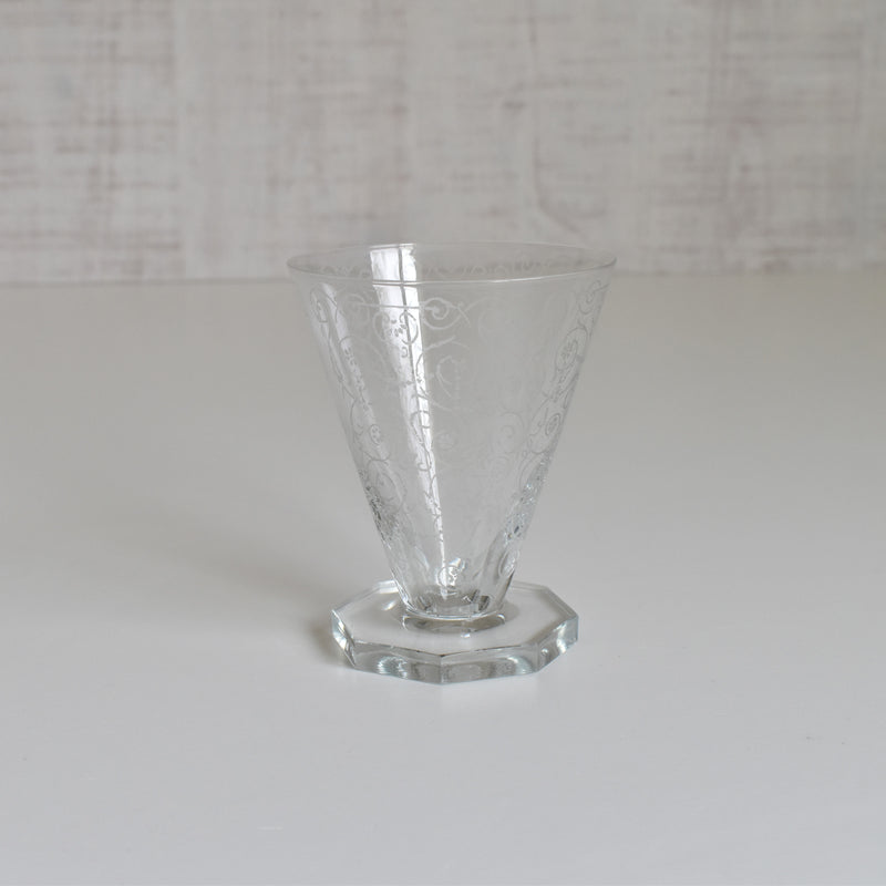 ヴィンテージクリスタルガラス ワイングラス