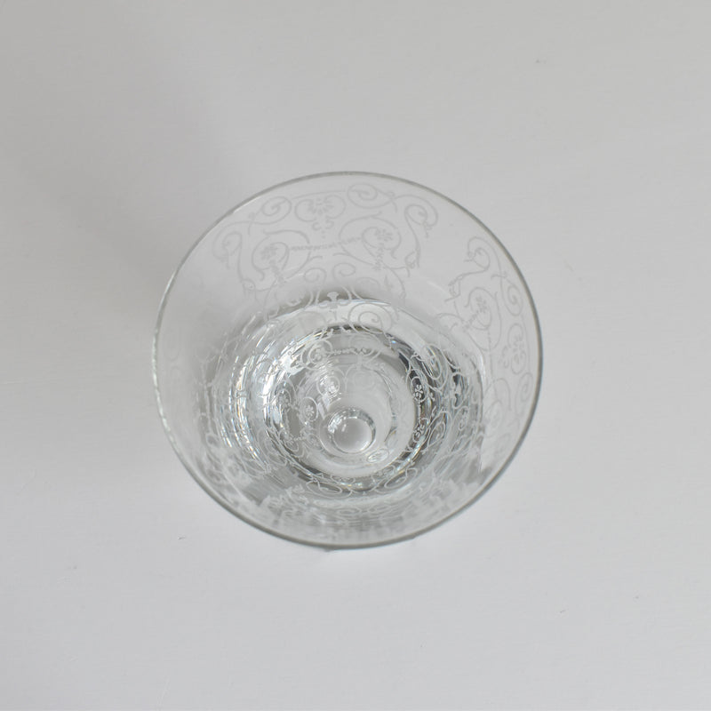 ヴィンテージクリスタルガラス ワイングラス