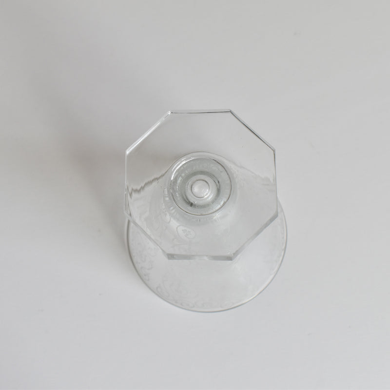 ヴィンテージクリスタルガラス ワイングラス