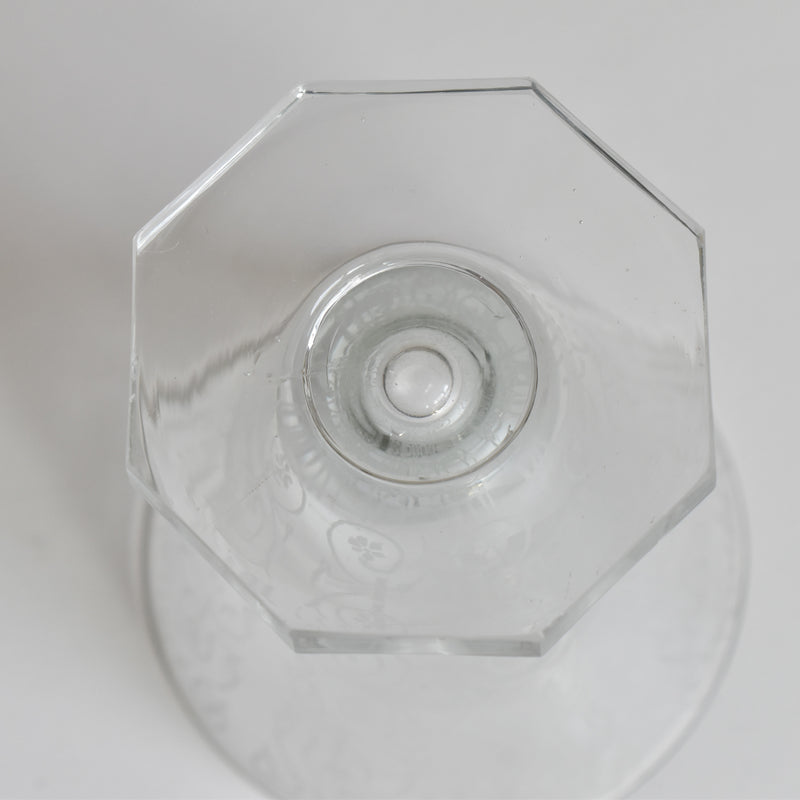 ヴィンテージクリスタルガラス ワイングラス