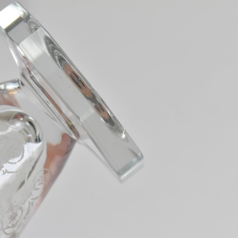 ヴィンテージクリスタルガラス スモールワイングラス