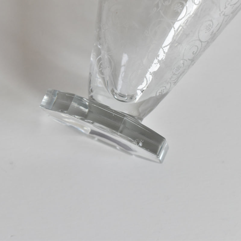 ヴィンテージクリスタルガラス スモールワイングラス