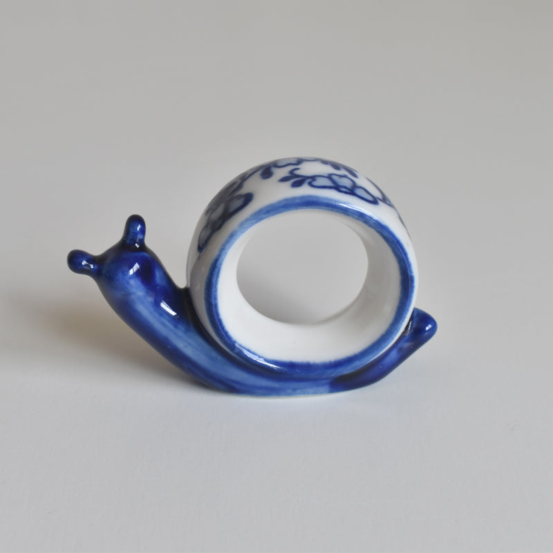 Vintage Napkin Ring, Escargot, D