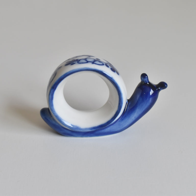 Vintage Napkin Ring, Escargot, D