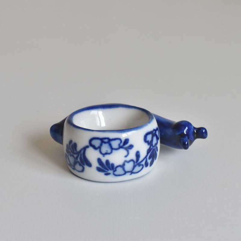 Vintage Napkin Ring, Escargot, D