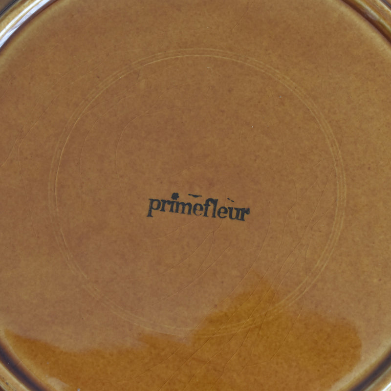 Vintage Plate Barbotine Gien Primefleur