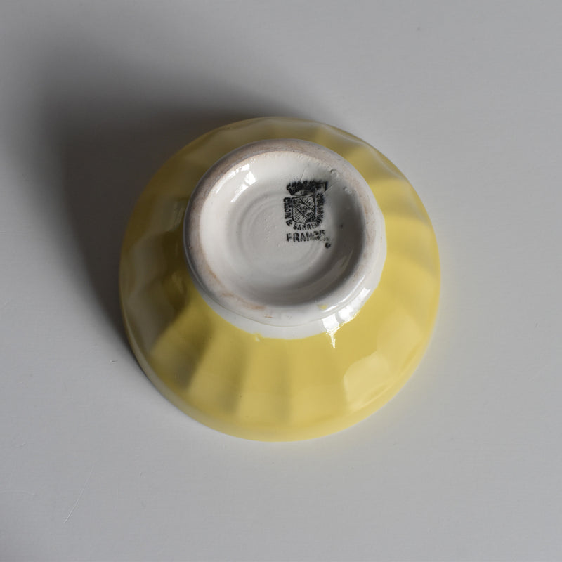 ヴィンテージスモールボウル ディゴワン＆サルグミンヌ イェロー