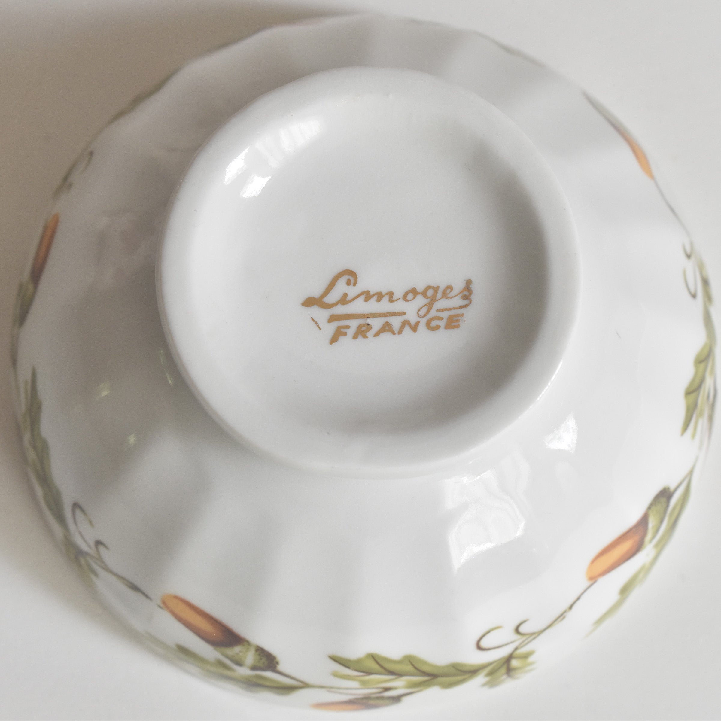 ヴィンテージスモールボウル リモージュ どんぐり — Loane Interior