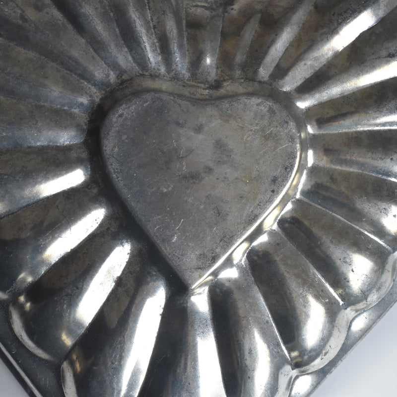 ヴィンテージ ハートケーキモールド