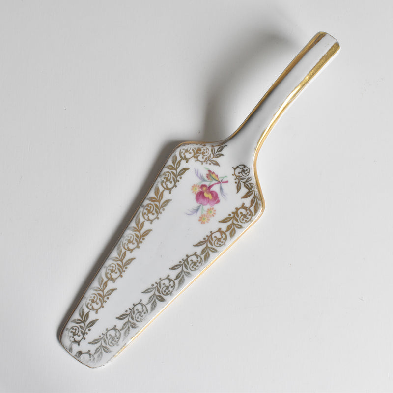 ヴィンテージケーキサーバー Porcelaine de France