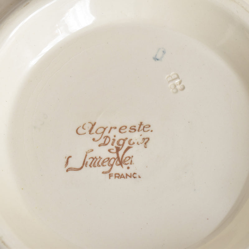 ヴィンテージ脚付きプレート ディゴワン＆サルグミンヌ Agreste(アグレスト）
