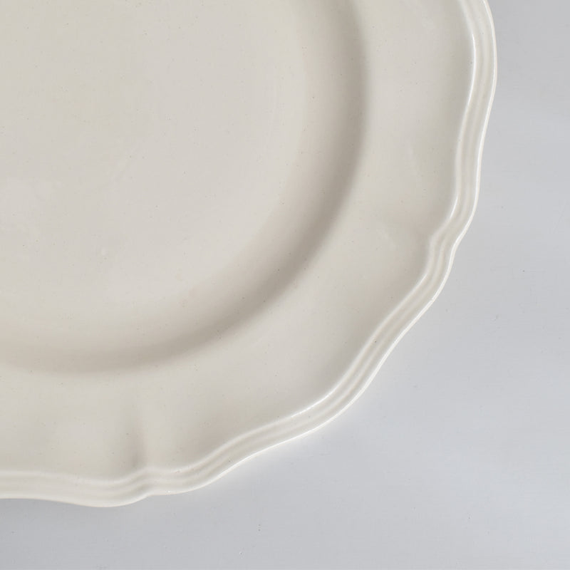 ヴィンテージ脚付きプレート ディゴワン＆サルグミンヌ 花リム A