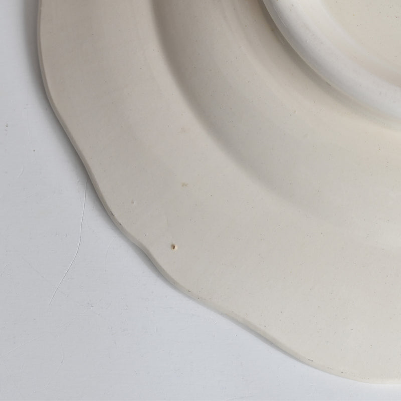 ヴィンテージ脚付きプレート ディゴワン＆サルグミンヌ 花リム A