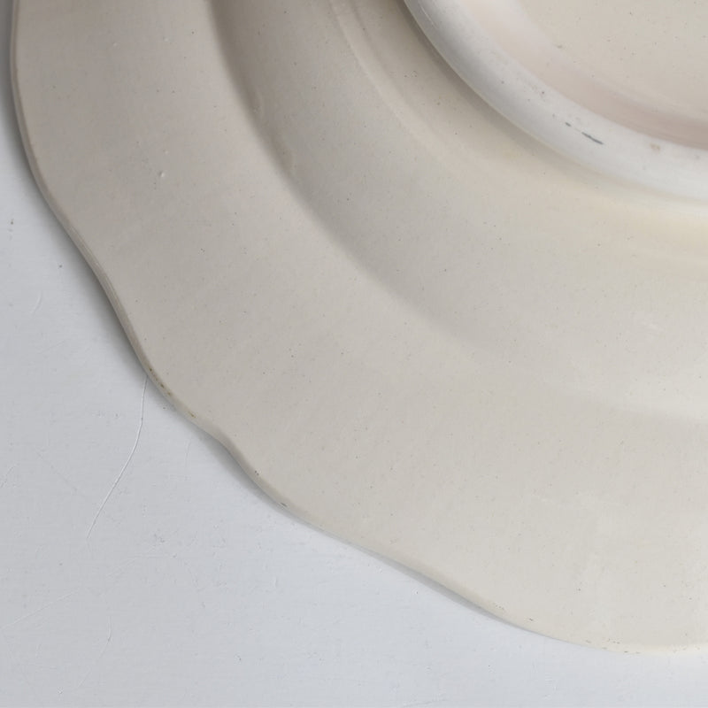 ヴィンテージ脚付きプレート ディゴワン＆サルグミンヌ 花リム A