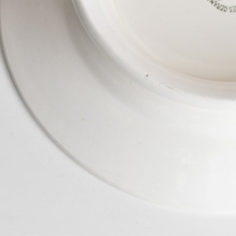 Vintage St Amand Footed Plate