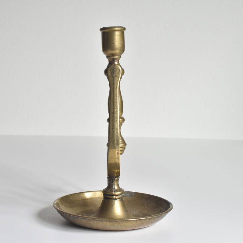 Vintage Candle Holder Brass
