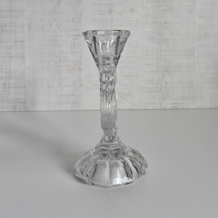 ヴィンテージキャンドルホルダー クリスタルガラス