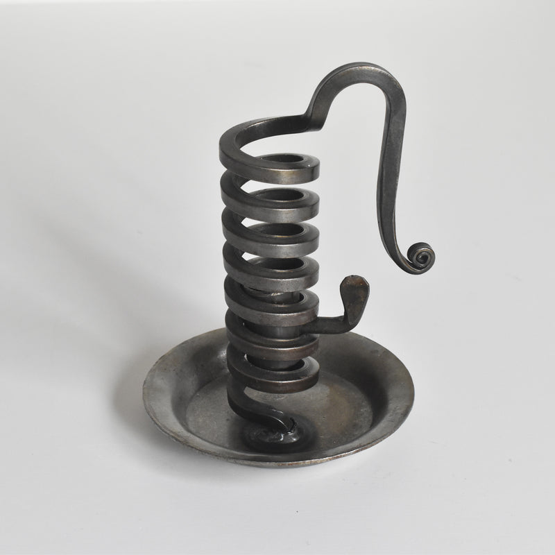 Vintage Iron Candle Holder BOURGOGNE BOUILLOT