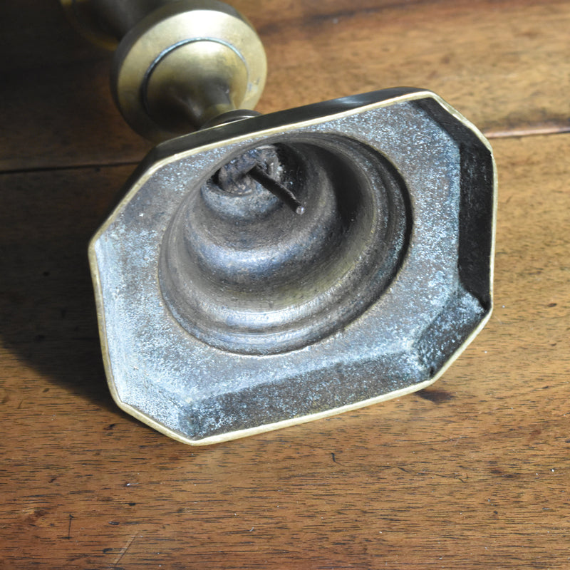 Vintage Candle Holder Brass A