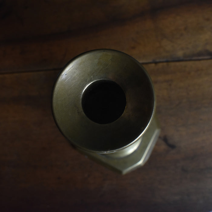 ヴィンテージキャンドルホルダー 真鍮 B