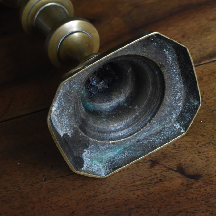 ヴィンテージキャンドルホルダー 真鍮 B