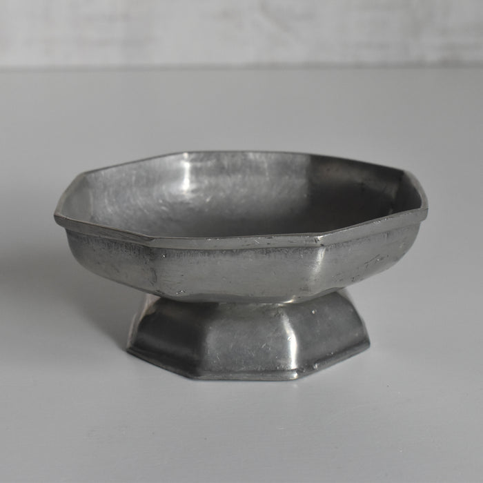 ヴィンテージピューター オクトゴナルクープ