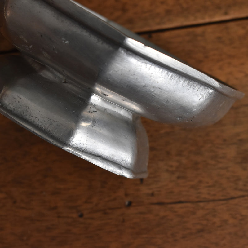 Vintage Pewter Octagonal Coupe