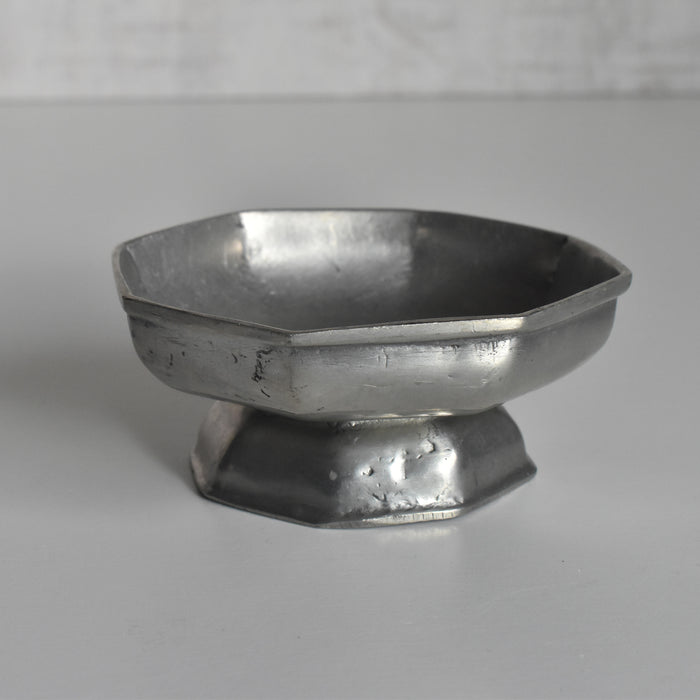 ヴィンテージピューター オクトゴナルクープ