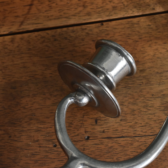 ヴィンテージピューター キャンドルホルダー 2灯