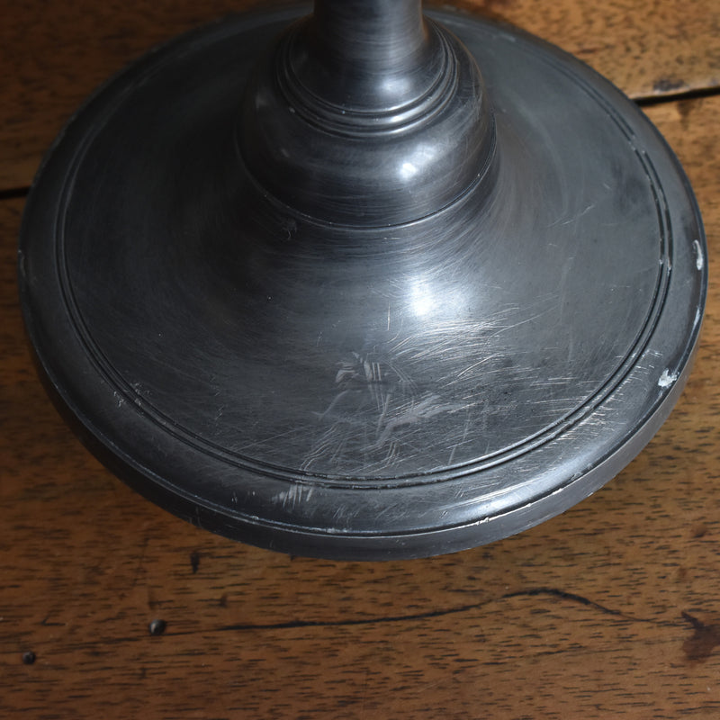 Vintage Pewter Candle Holder