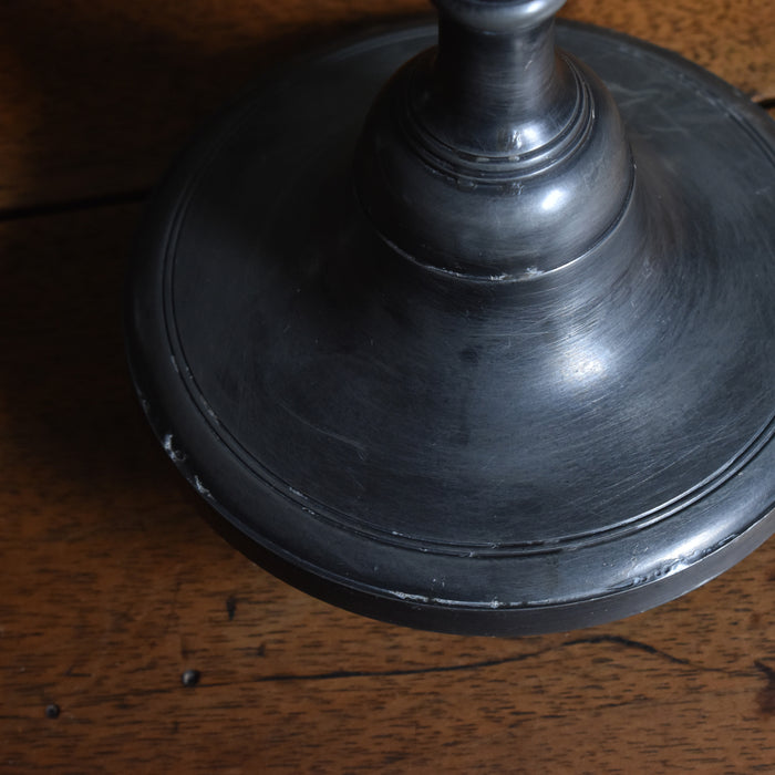 ヴィンテージピューター キャンドルホルダー