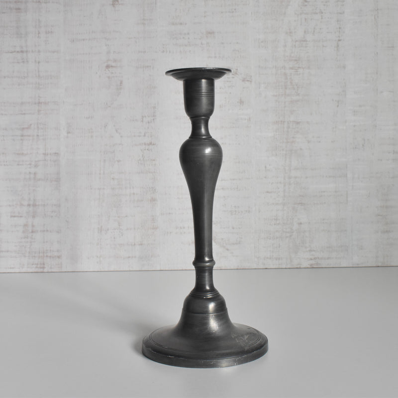 Vintage Pewter Candle Holder