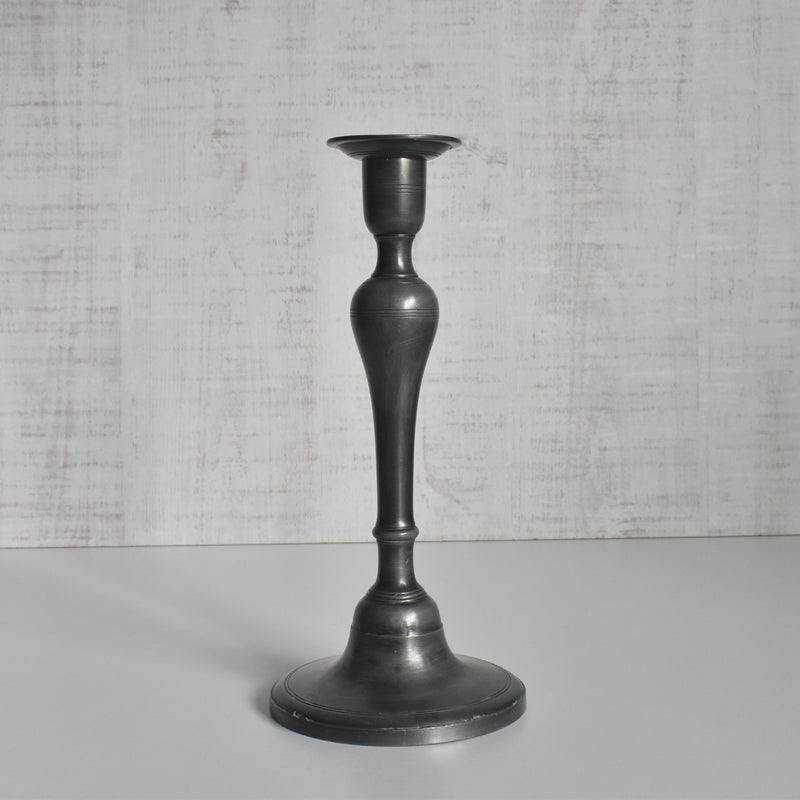 Vintage Pewter Candle Holder