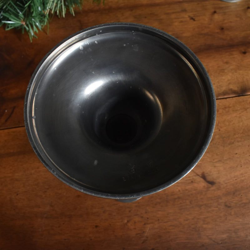 Vintage Pewter Candle Holder