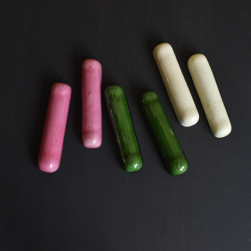 ヴィンテージ ナイフレスト 陶器 6点セット